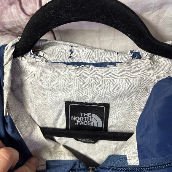 The North Face Shell Women's Blue and Green Zip Up Jacket Small - Picture 4 of 11